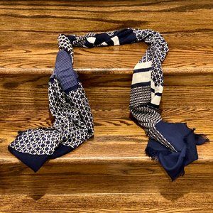 J. Crew Geo Medley Print Scarf